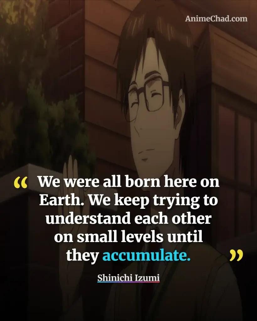 Shinichi Izumi Quotes (12)