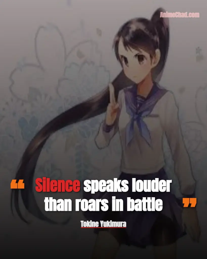 Tokine Yukimura Quotes (3)