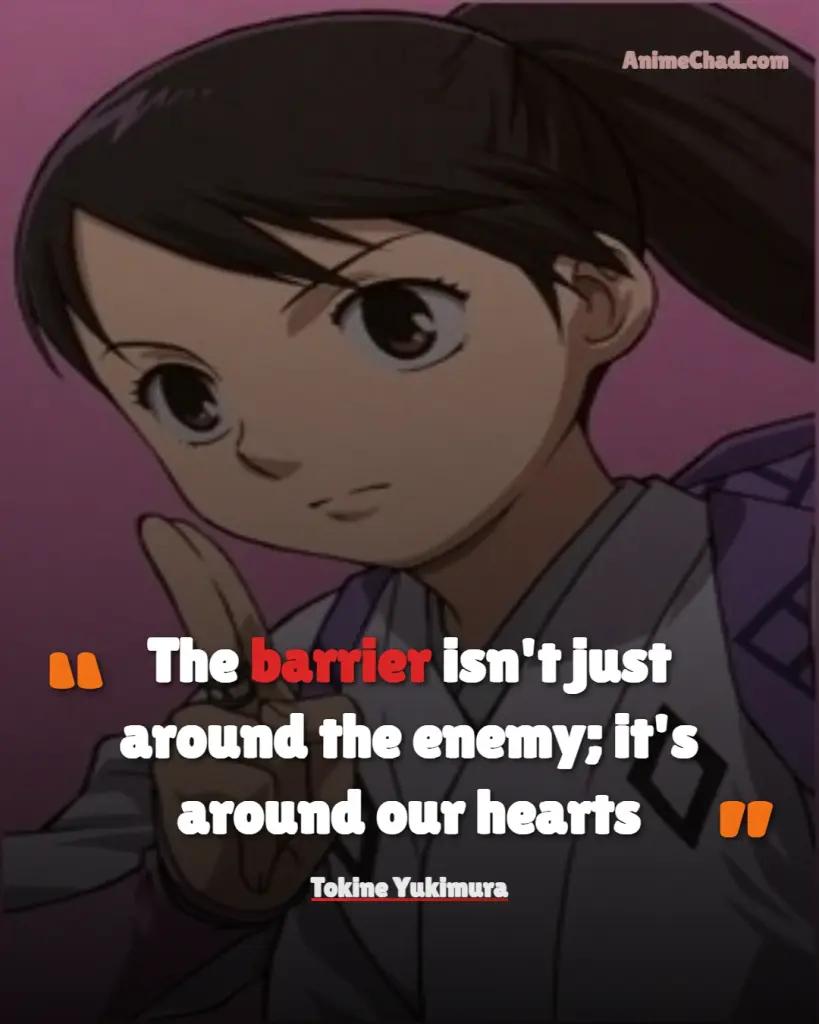 Tokine Yukimura Quotes