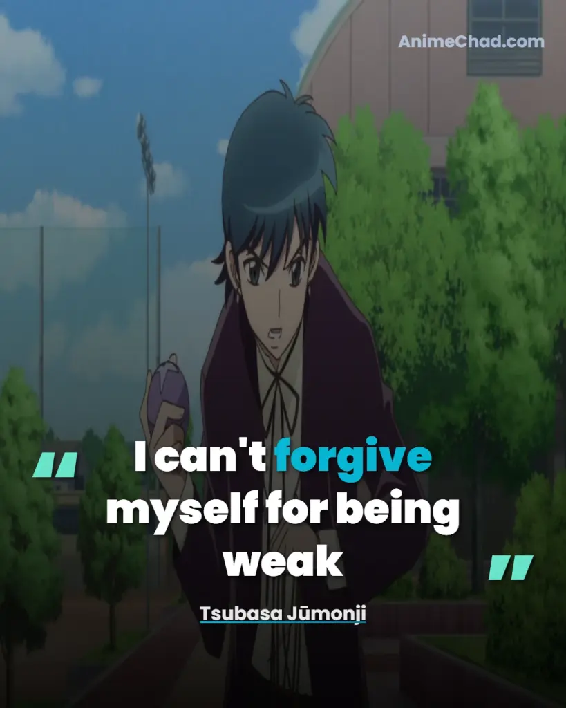 Tsubasa Jūmonji Quotes