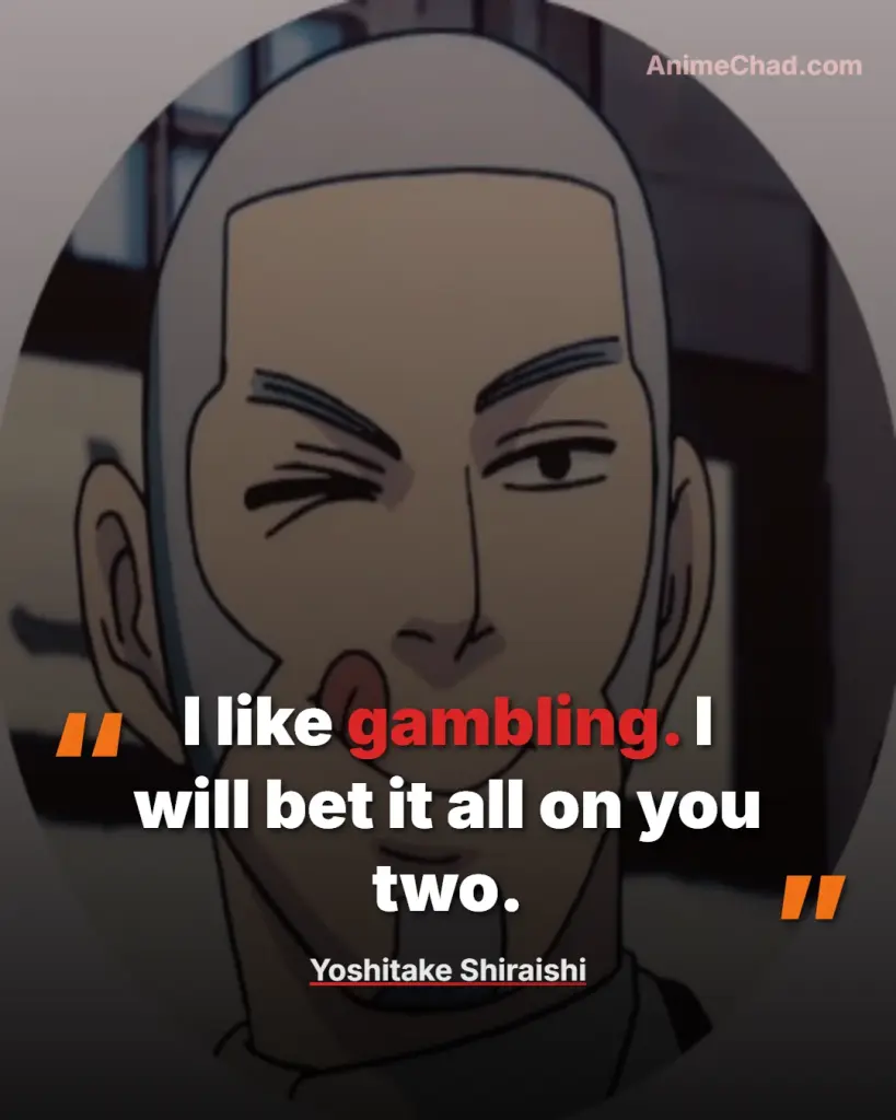 Yoshitake Shiraishi Quotes (1)