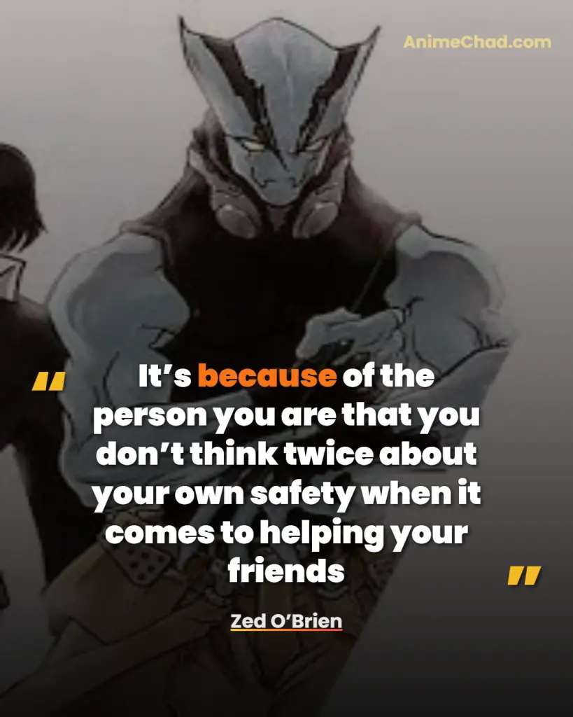 Zed O’Brien Quotes (1)