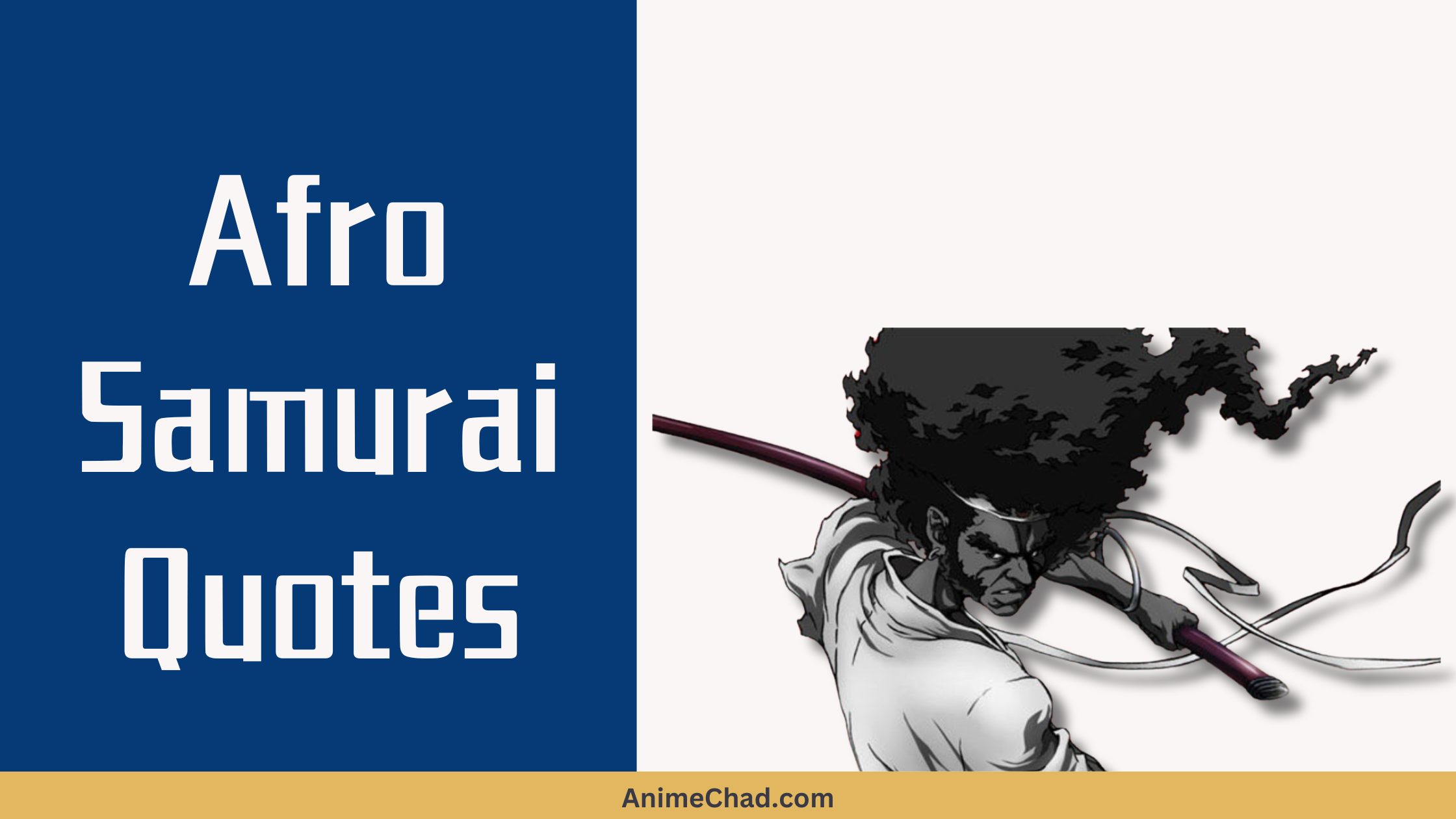 Afro Samurai Quotes