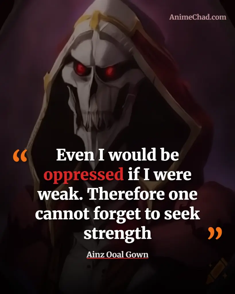 Ainz Ooal Gown Quotes (12)