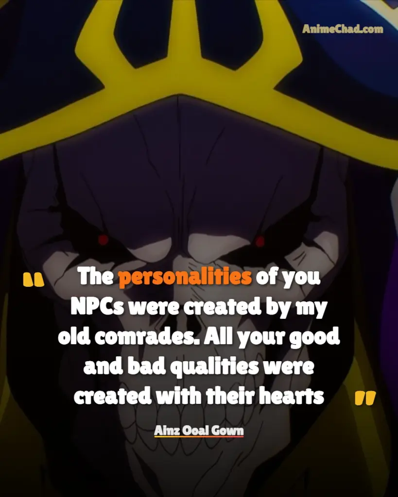 Ainz Ooal Gown Quotes (13)