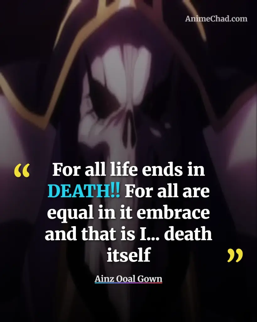 Ainz Ooal Gown Quotes (16)