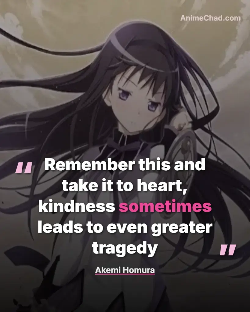 Akemi Homura Quotes (1)