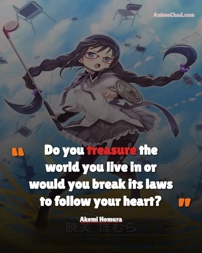 Akemi Homura Quotes (2)