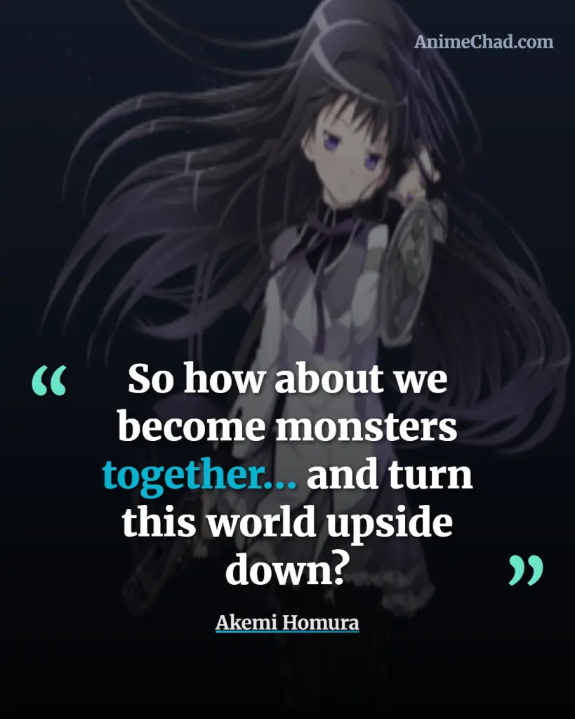 Akemi Homura Quotes