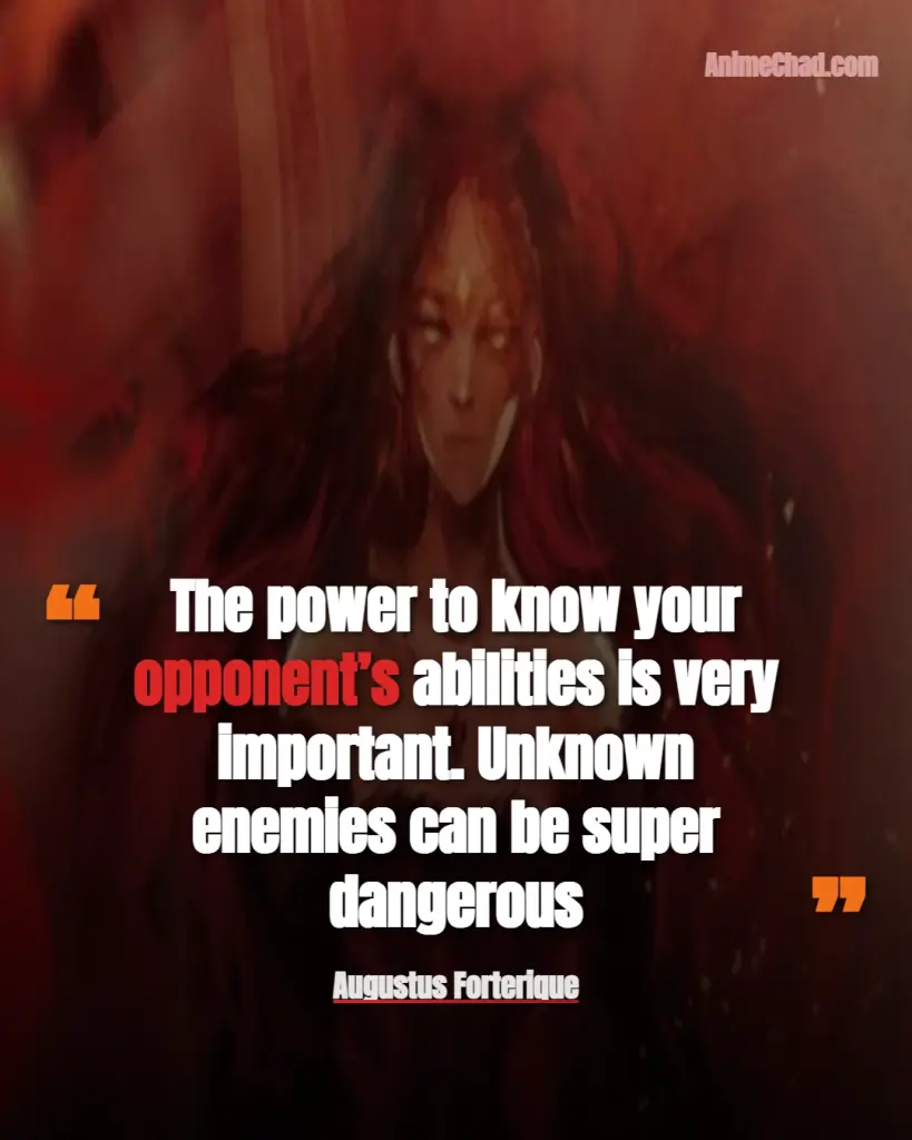 Augustus Forterique Quotes (3)