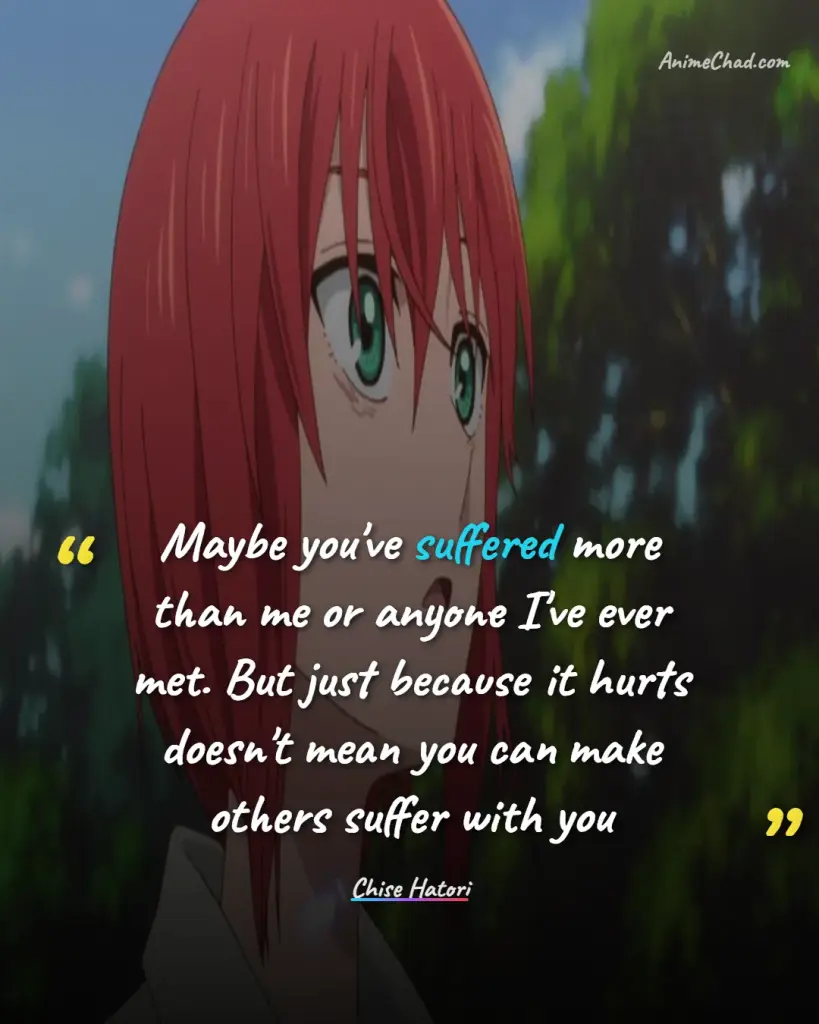 Chise Hatori Quotes