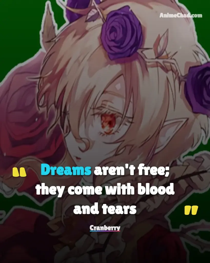 Cranberry Quotes