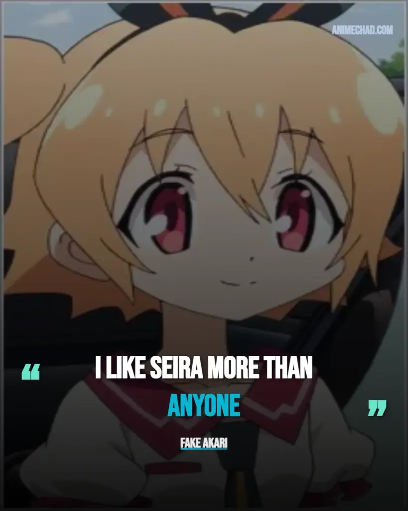 Fake Akari Quotes