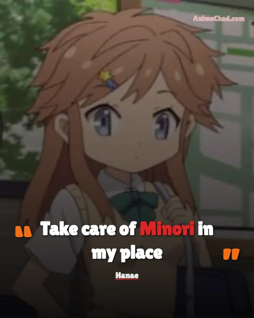 Hanae Quotes