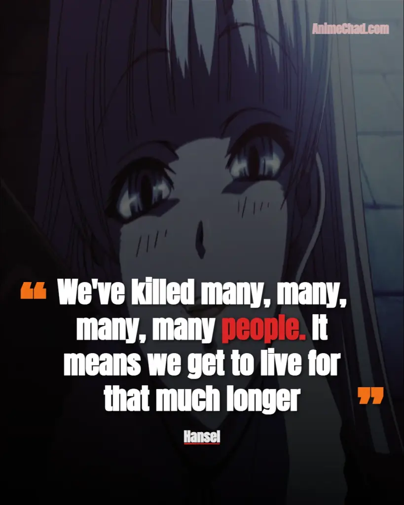 Hansel Quotes