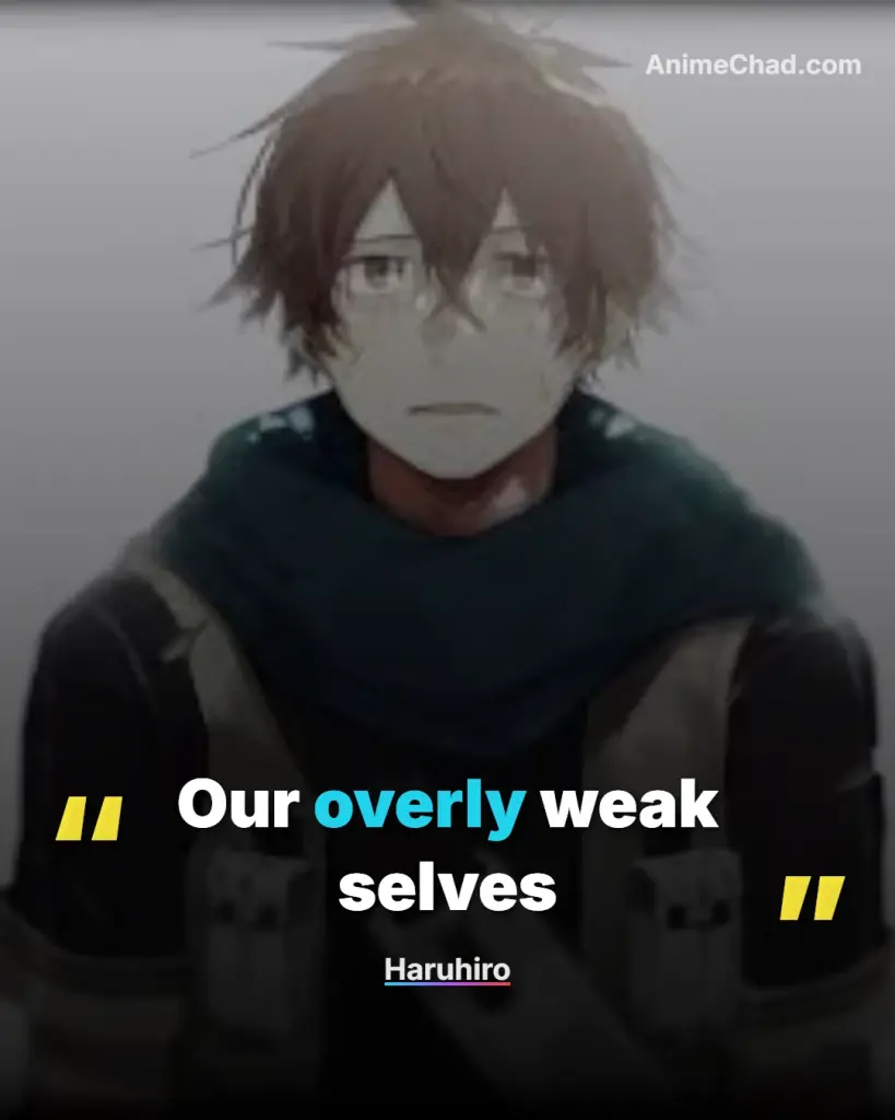 Haruhiro Quotes (12)