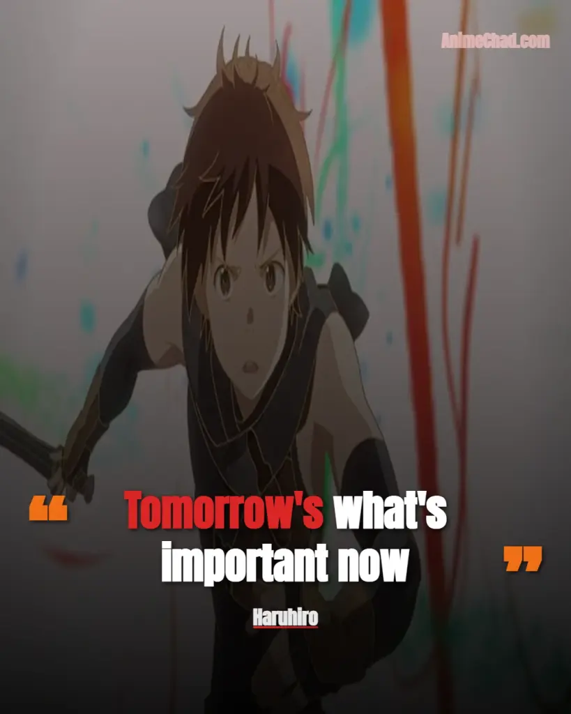 Haruhiro Quotes (15)