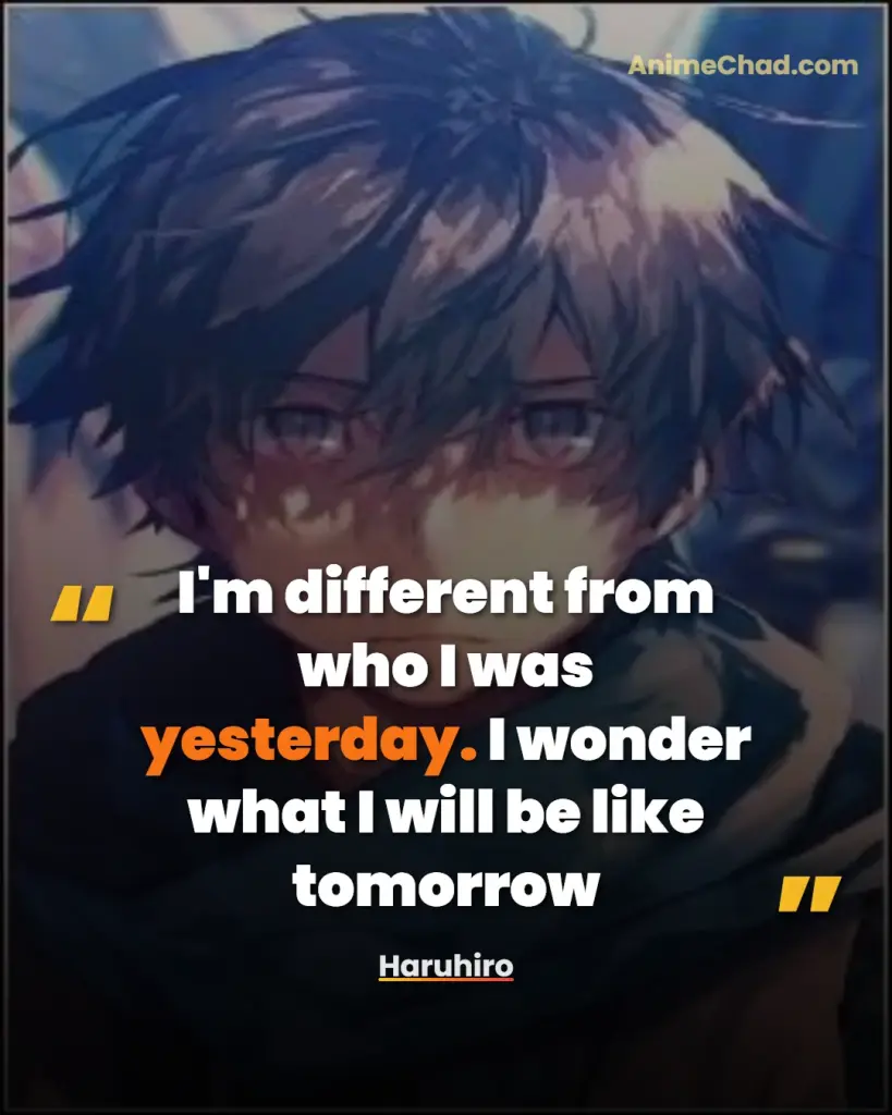 Haruhiro Quotes (5)
