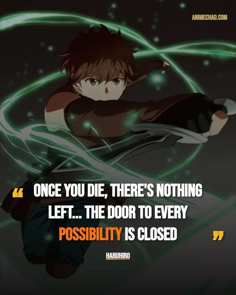 Haruhiro Quotes