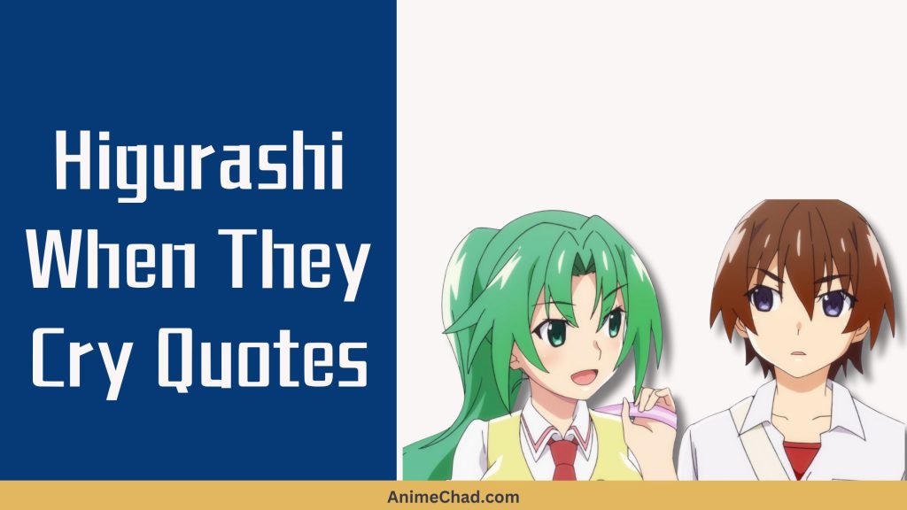 Higurashi When They Cry Quotes