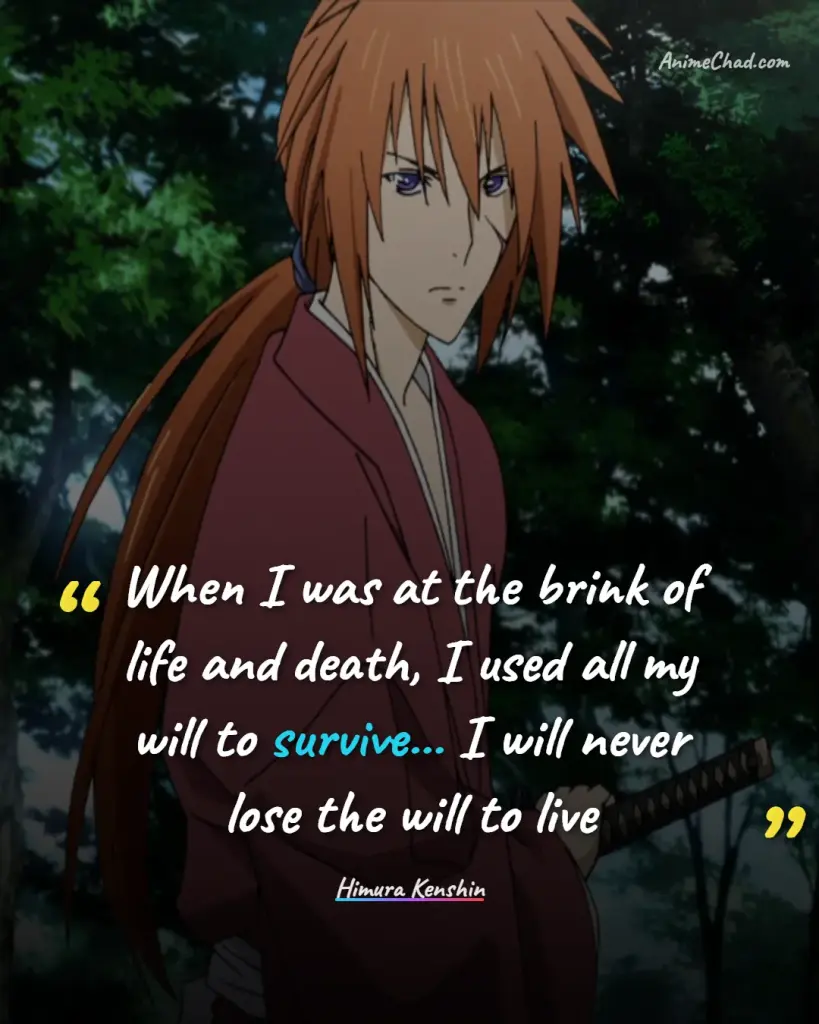 Himura Kenshin Quotes (5)