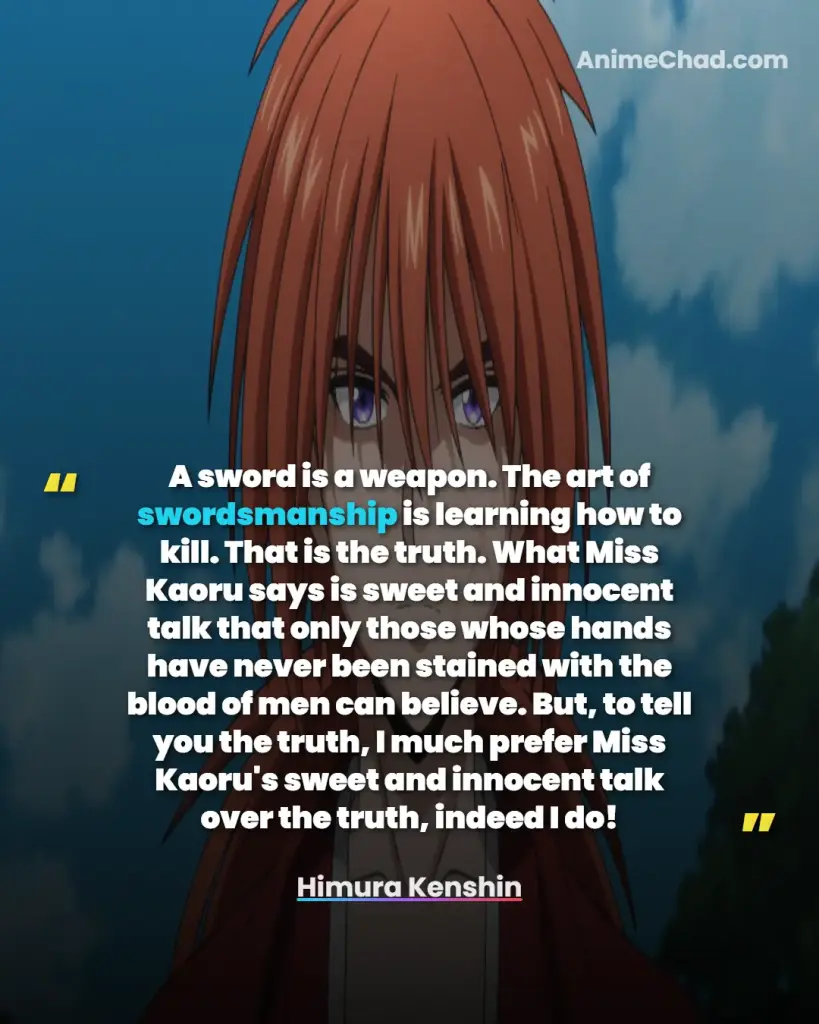 Himura Kenshin Quotes