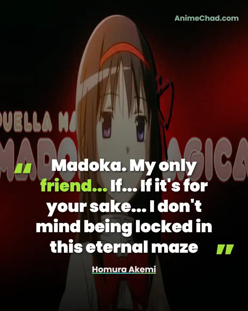 Homura Akemi Quotes (1)