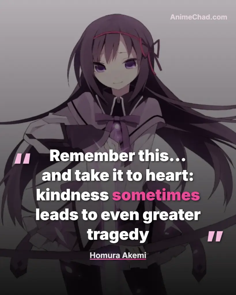 Homura Akemi Quotes