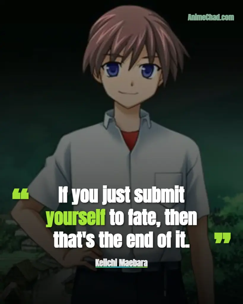 Keiichi Maebara Quotes (1)