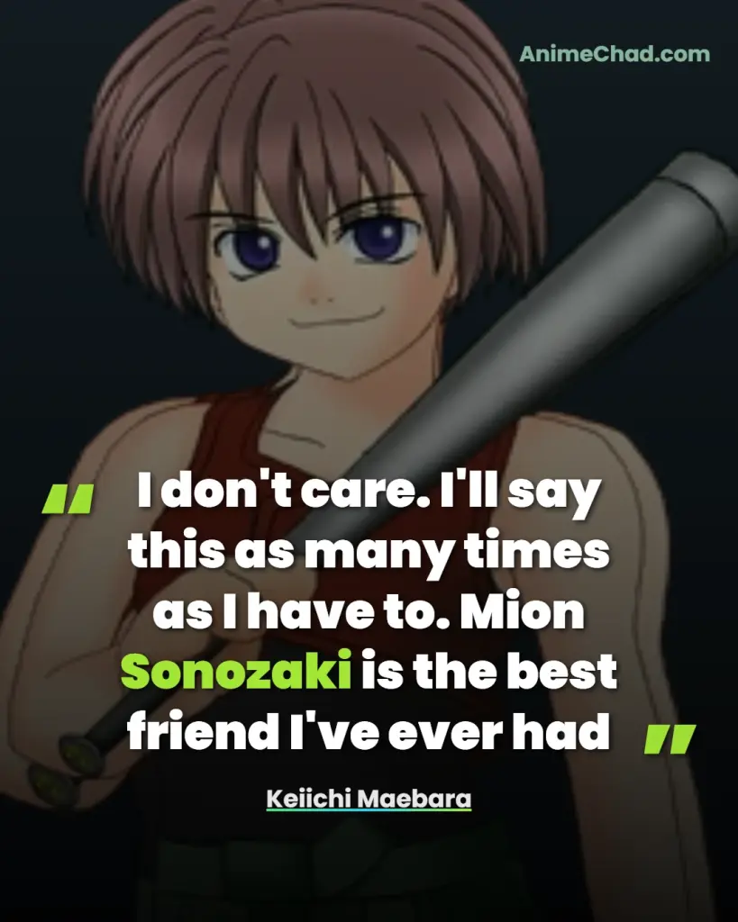 Keiichi Maebara Quotes (2)
