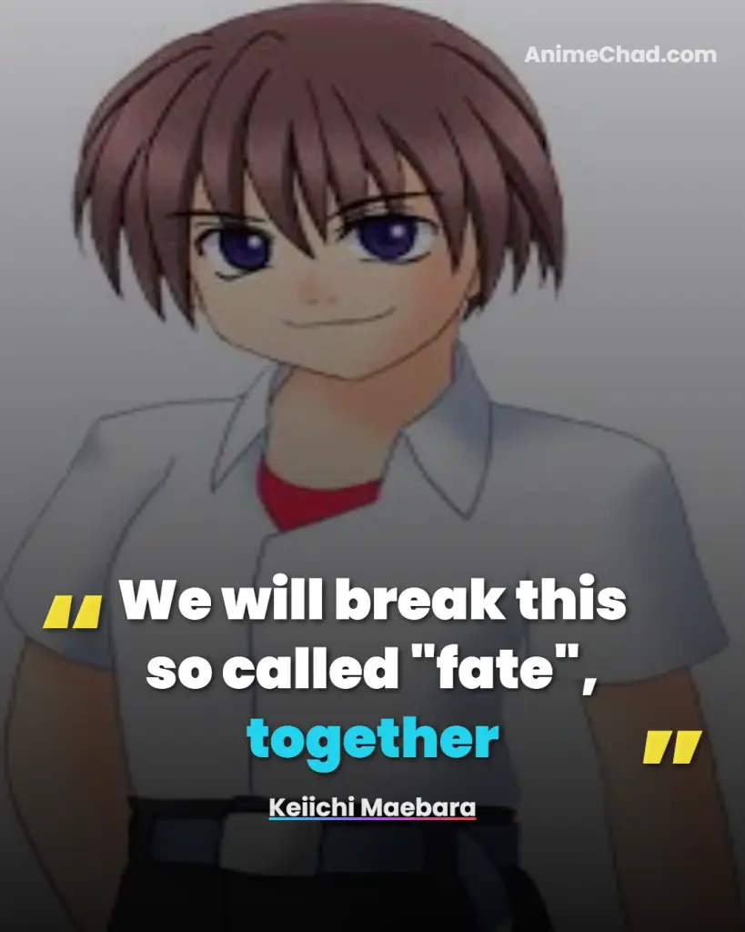 Keiichi Maebara Quotes