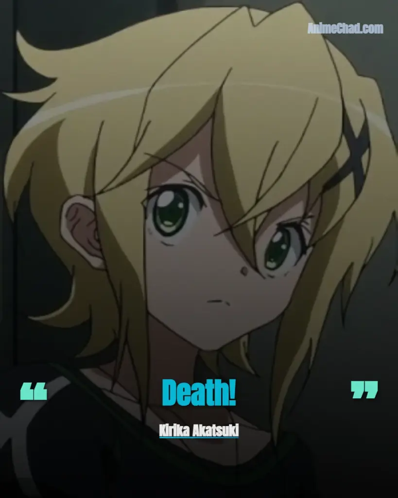 Kirika Akatsuki Quotes