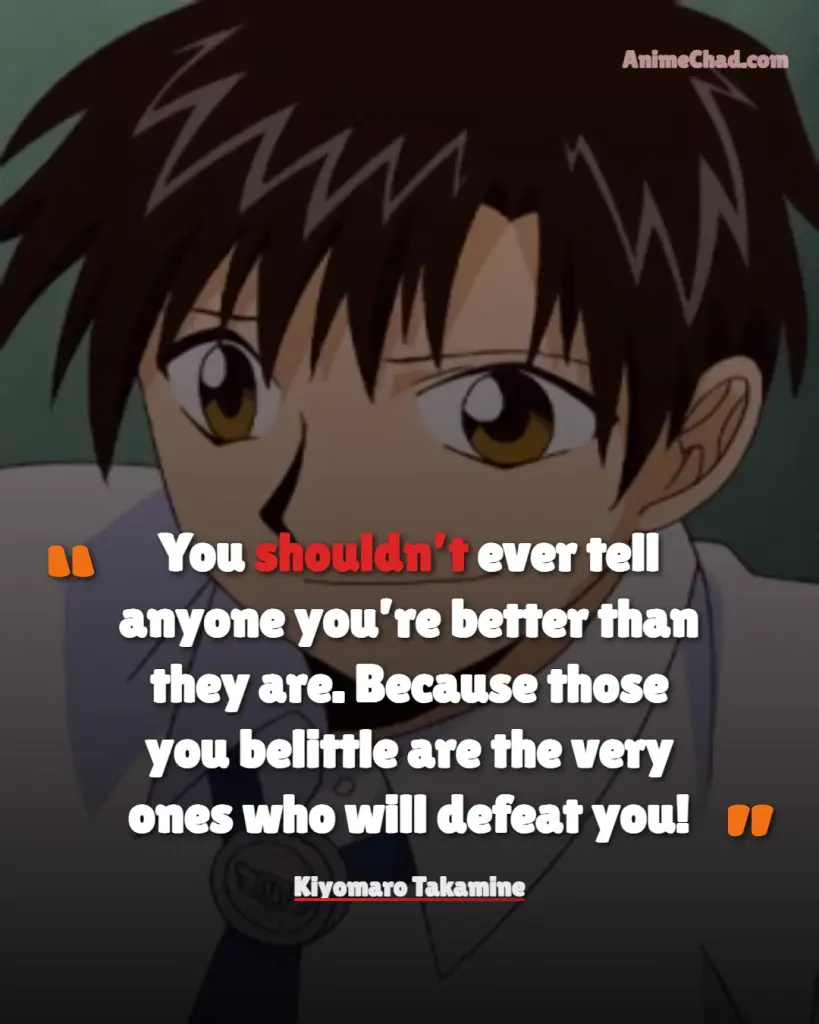 Kiyomaro Takamine Quotes (2)
