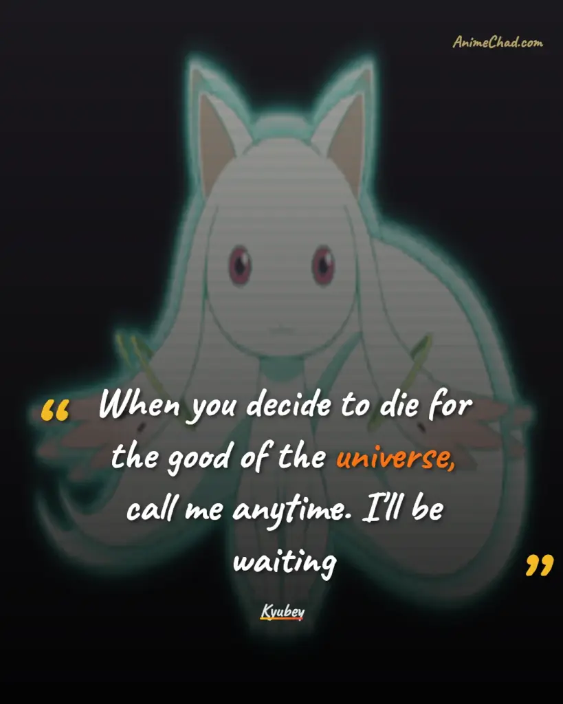 Kyubey Quotes (2)