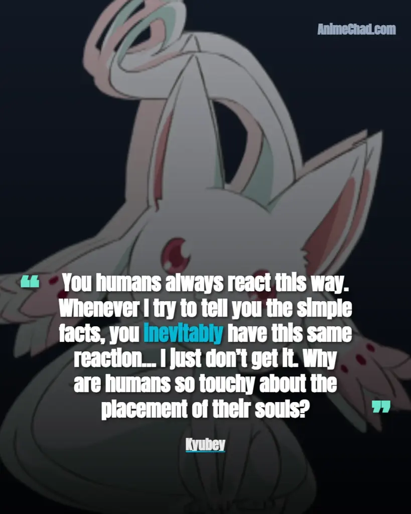 Kyubey Quotes