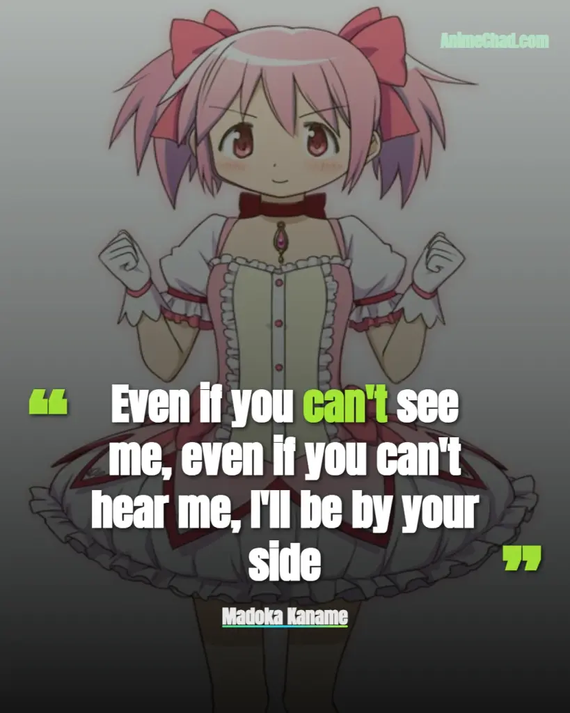 Madoka Kaname Quotes (1)