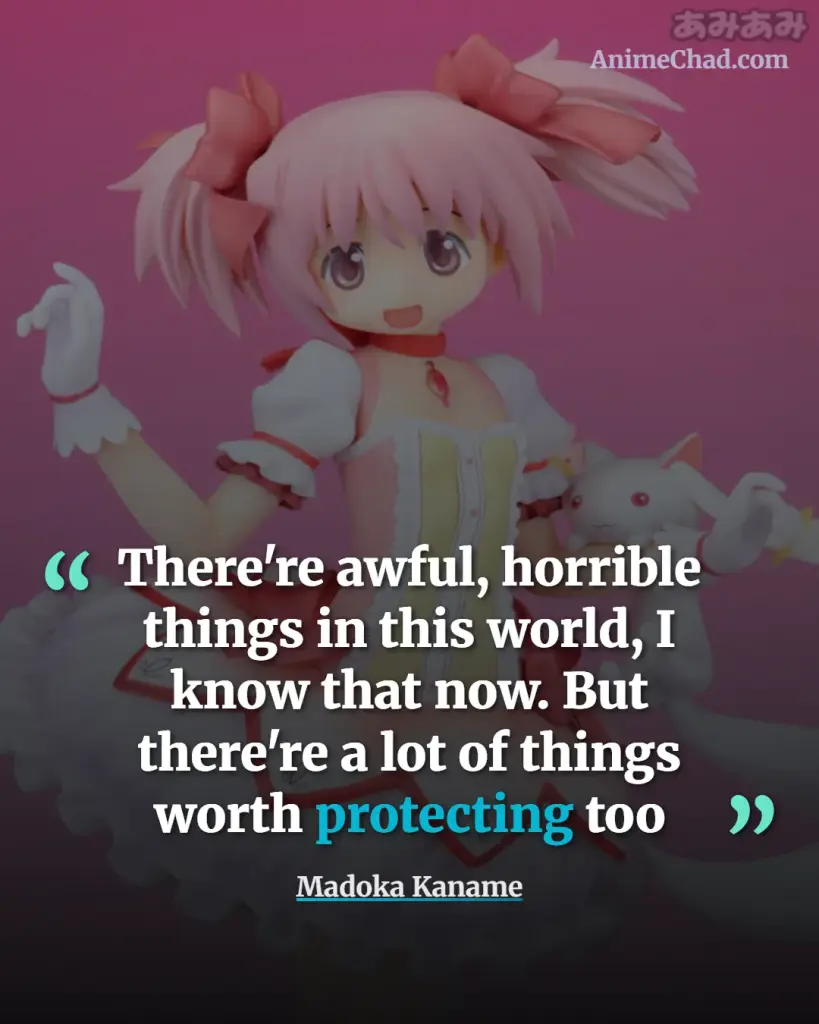 Madoka Kaname Quotes (2)