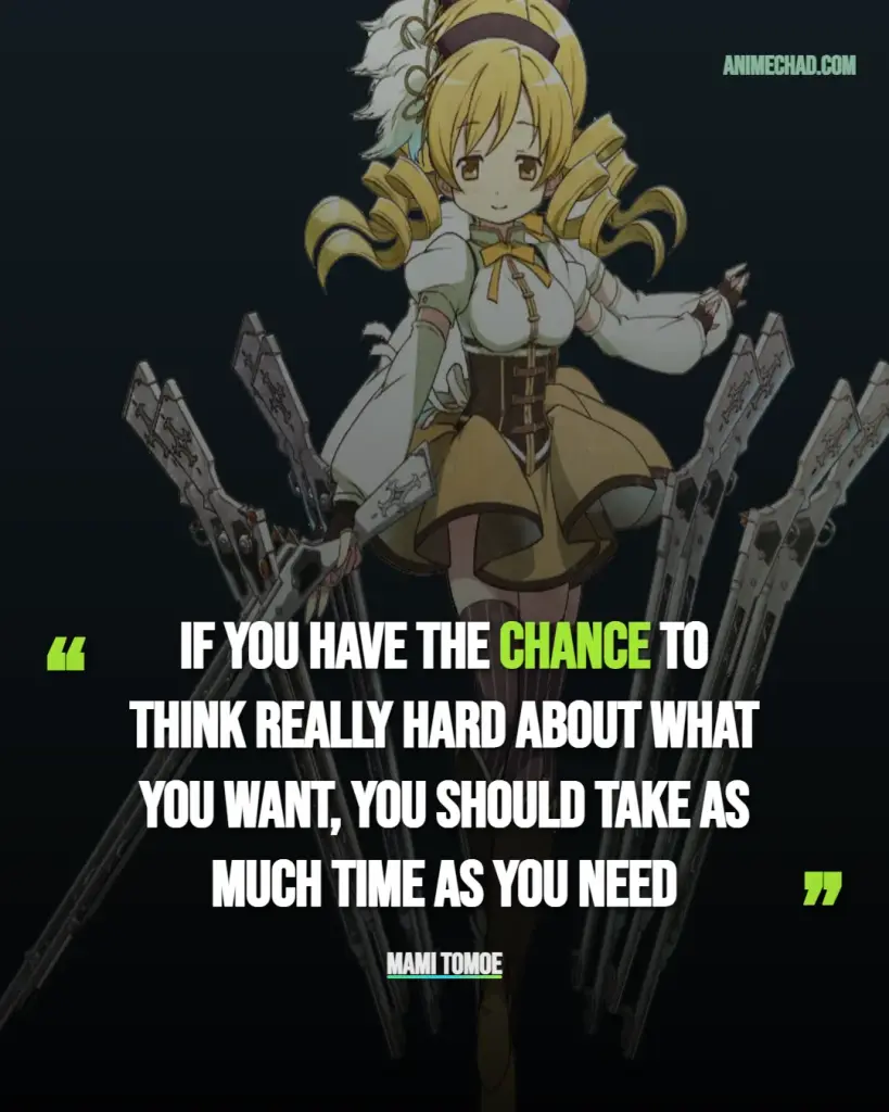 Mami Tomoe Quotes