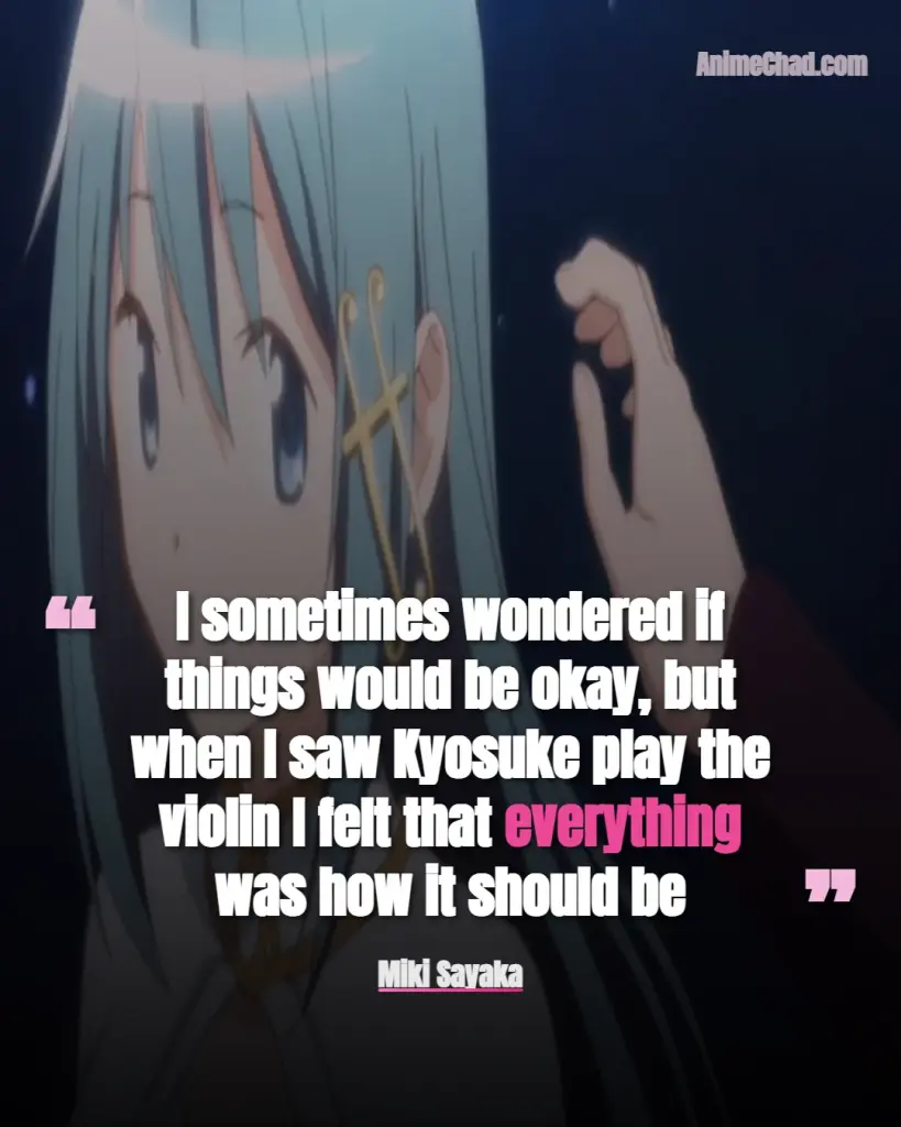 Miki Sayaka Quotes (1)