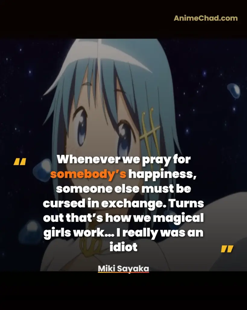 Miki Sayaka Quotes