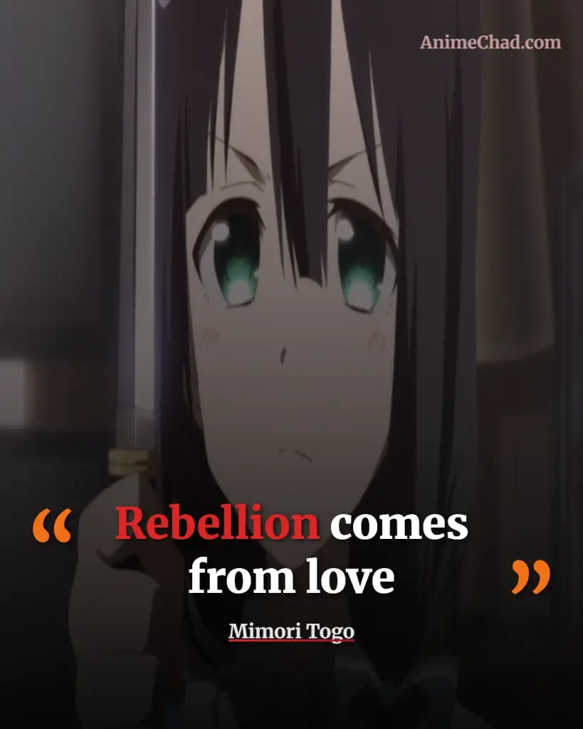 Mimori Togo Quotes (2)