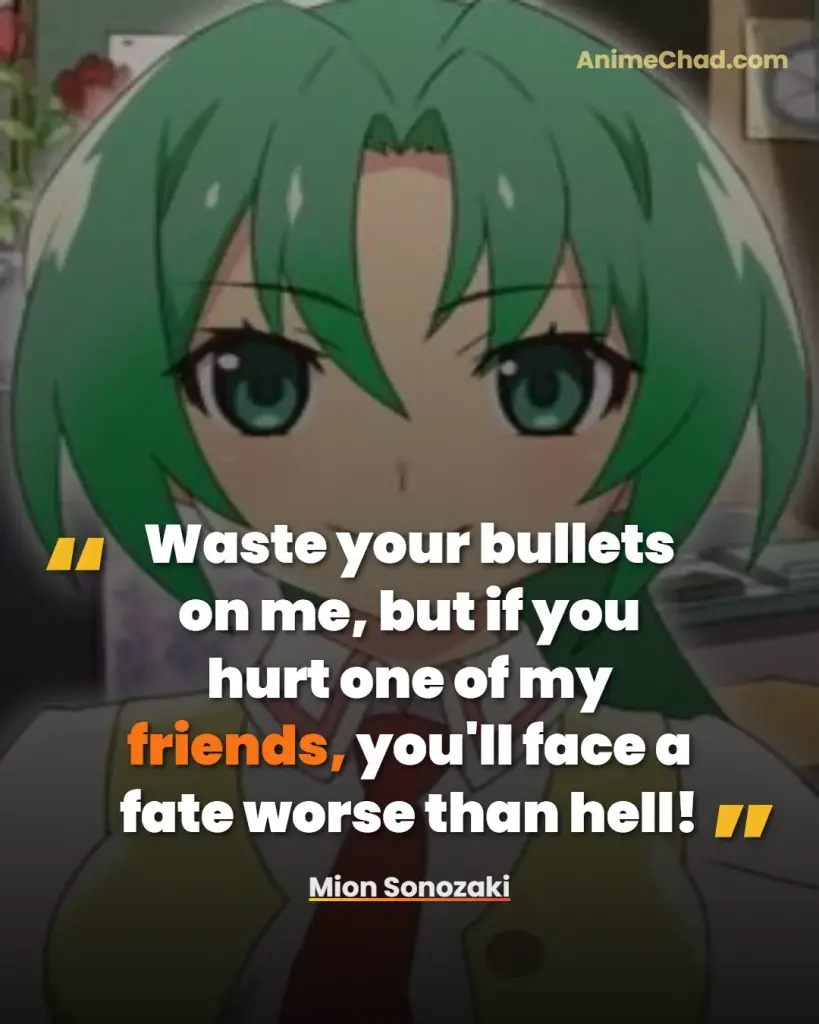 Mion Sonozaki Quotes (1)