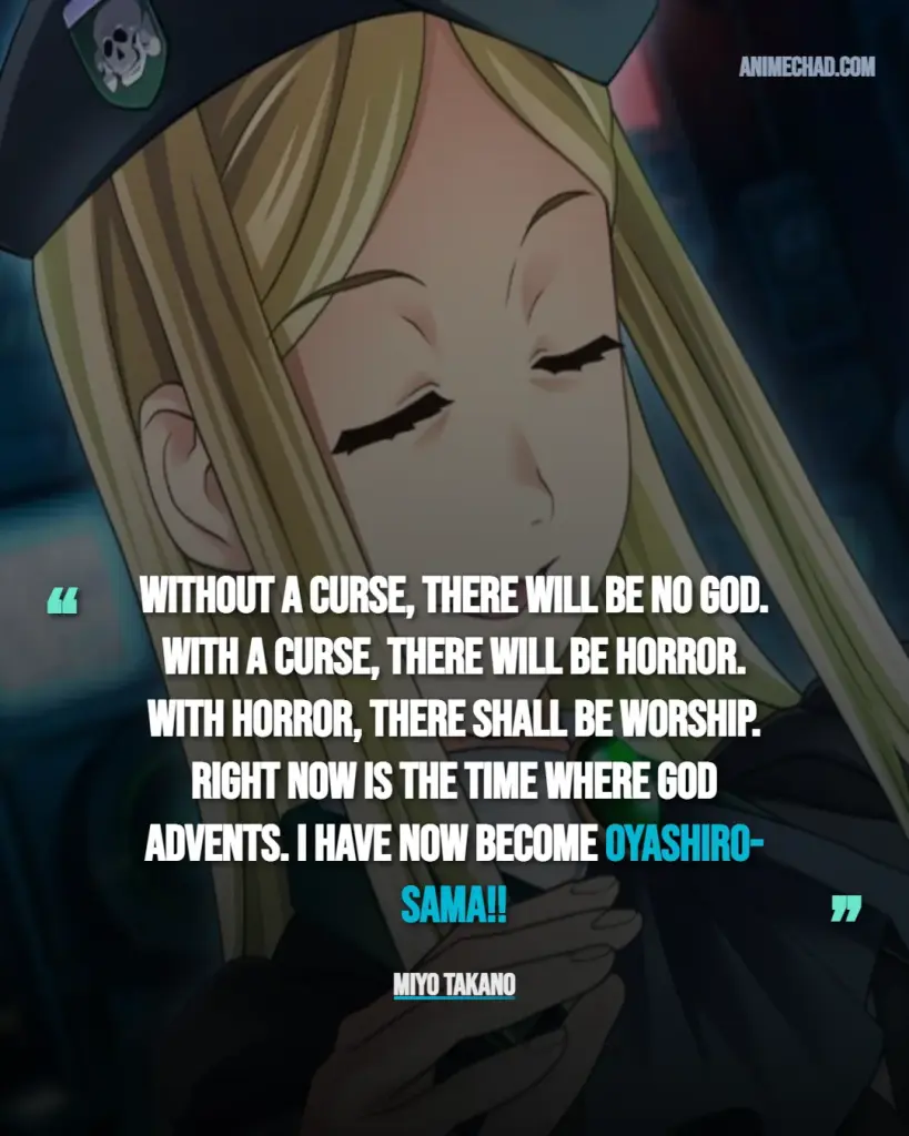 Miyo Takano Quotes