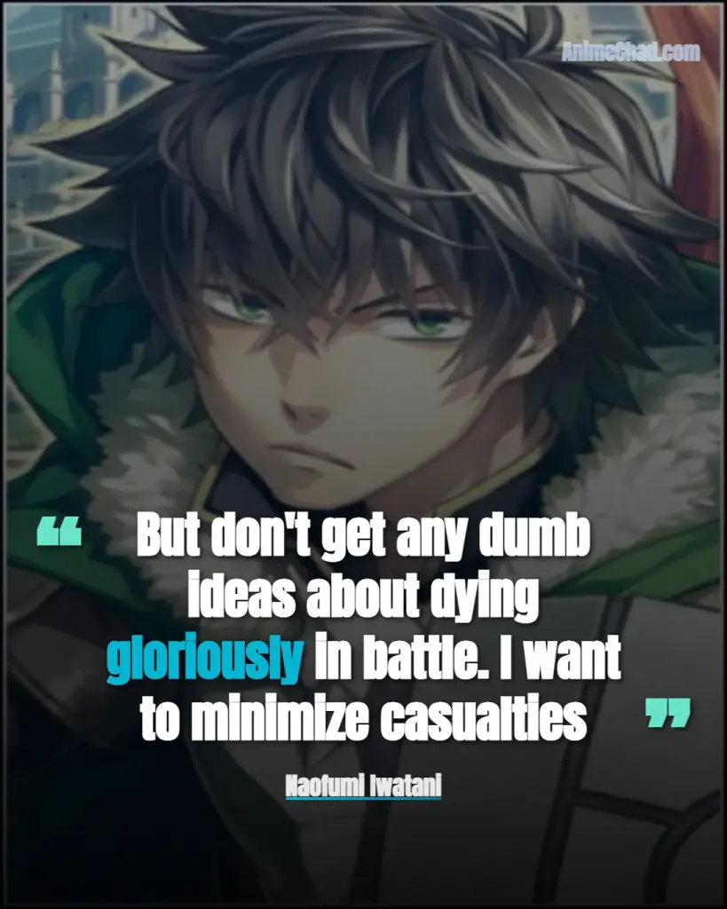 Naofumi Iwatani Quotes (4)