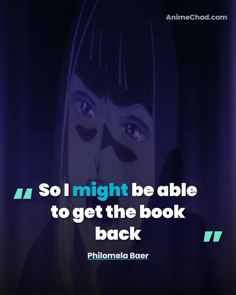 Philomela Baer Quotes (1)