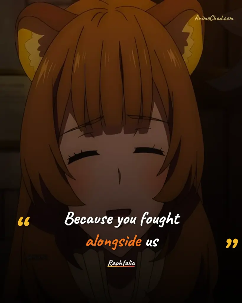 Raphtalia Quotes (4)