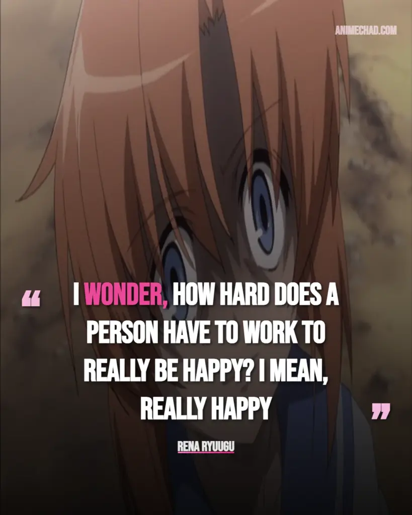 Rena Ryuugu Quotes (6)