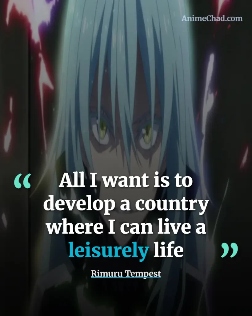 Rimuru Tempest Quotes (1)