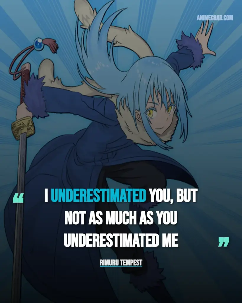 Rimuru Tempest Quotes (11)