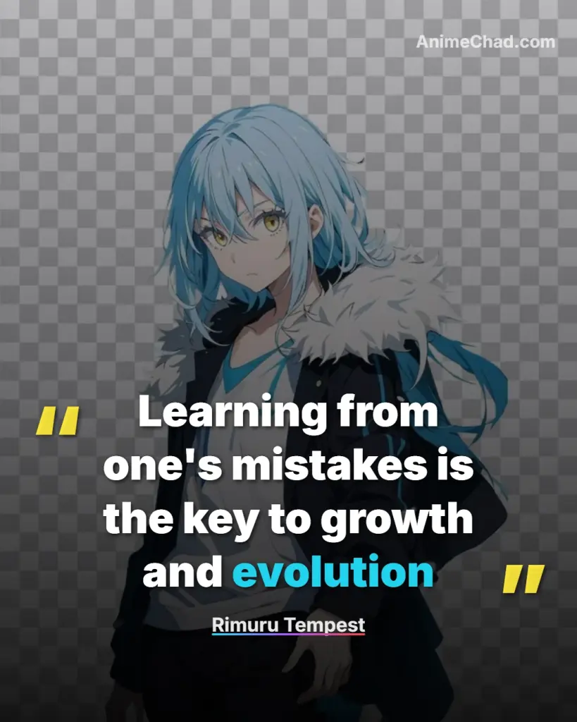 Rimuru Tempest Quotes (13)